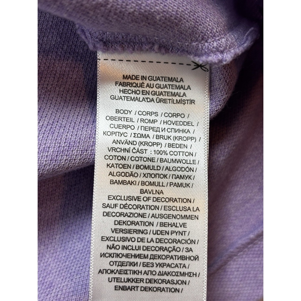 Ralph Lauren Polo Shirt Mens 2XL Purple  Casual Pony Logo Preppy - Picture 4 of 8